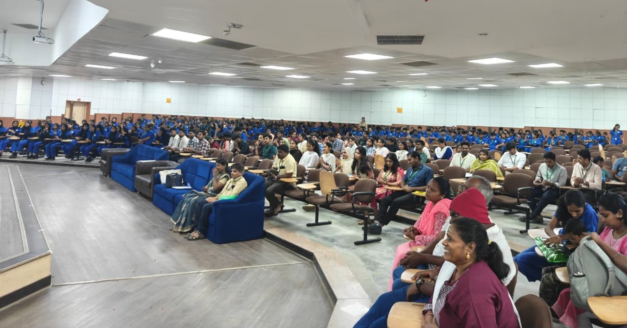 Auditorium venue and campus facilities at SRMIST